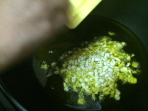 Add Garlic to Oil